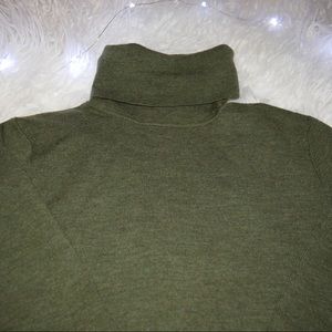 Loft Olive Turtleneck